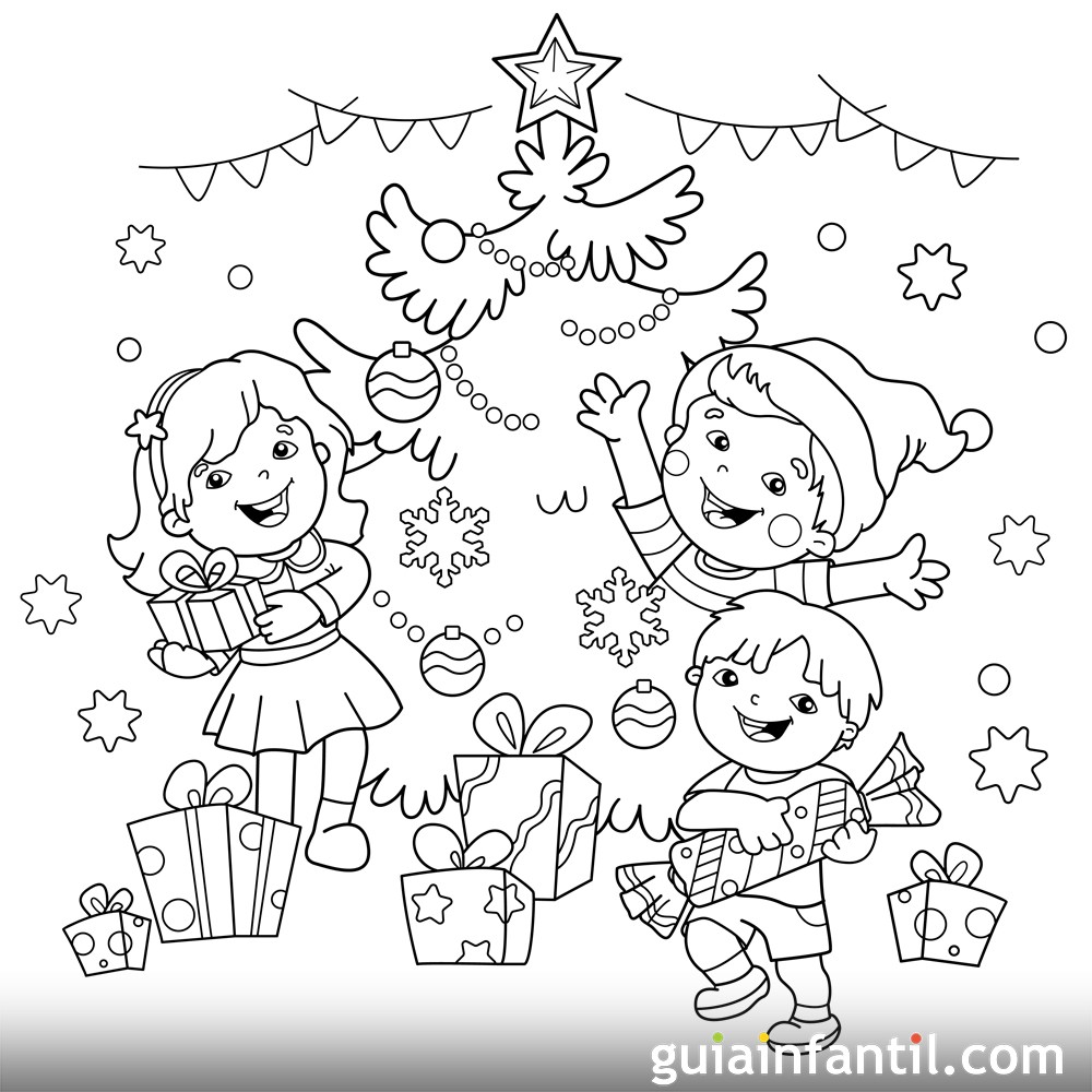 Cuentos de Navidad con valores para imprimir, leer y pintar con niños
