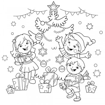 Cuentos para niños con valores para imprimir, leer y pintar en Navidad