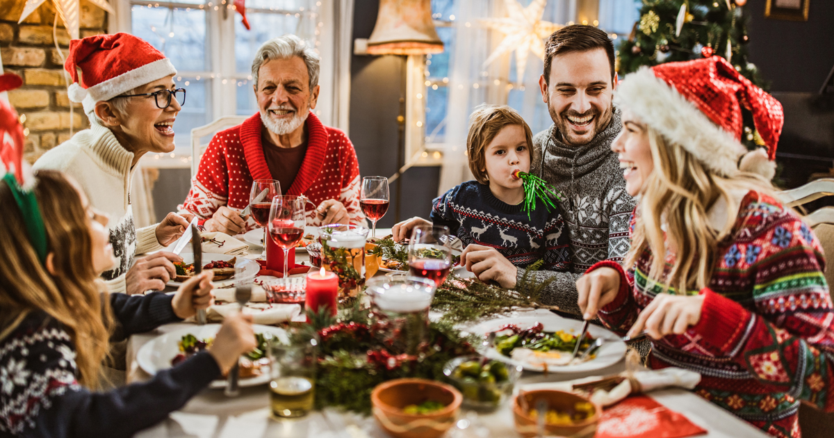 El atragantamiento de los niños en Navidad