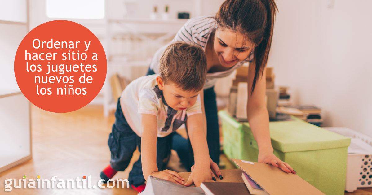 Cómo ordenar y hacer sitio a los juguetes de los niños