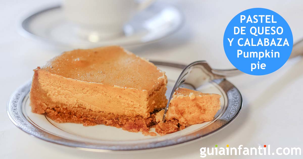 pastel de calabaza y queso