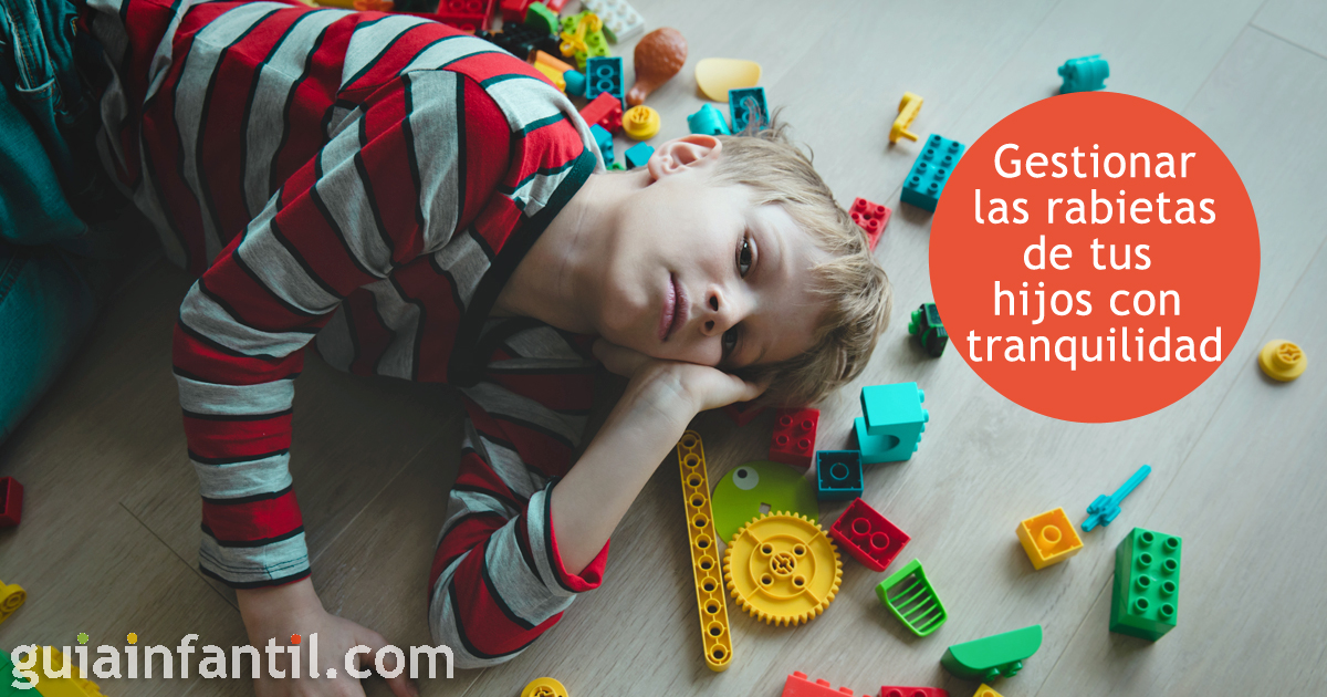 Los berrinches de los niños de 6 años