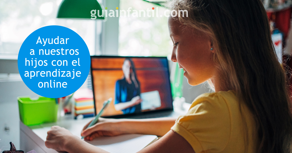 ayudar con el aprendizaje online