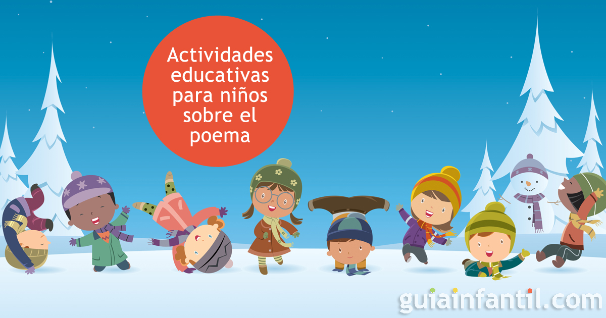 Actividades a partir de las poesías de Navidad para niños
