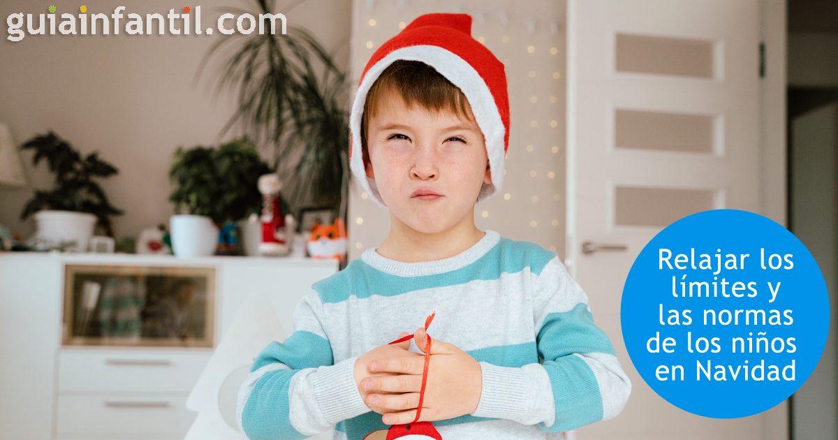 Cuándo relajar los límites y normas de los niños en Navidad
