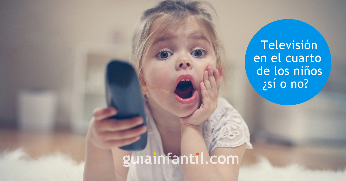 televisión en el cuarto de los niños, por qué sí por qué no