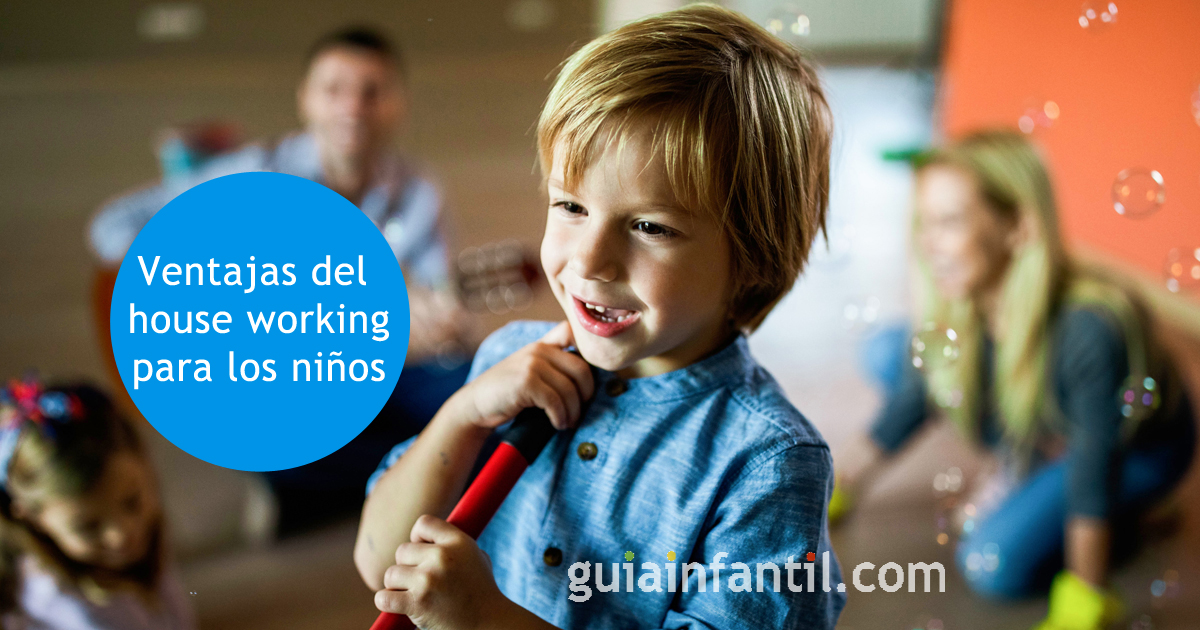 practica el house working con los niños