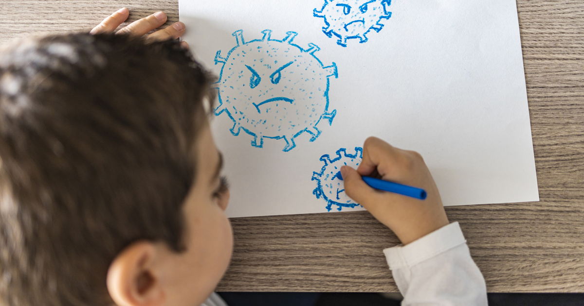 El coronavirus y los niños de distintas edades