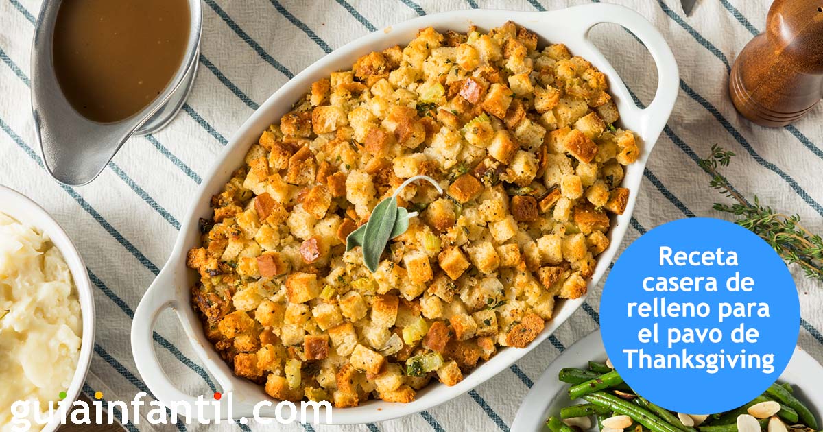 stuffing o relleno para el pavo