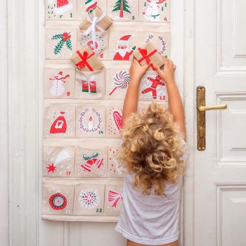Calendario de Adviento con valores para cada día de los niños