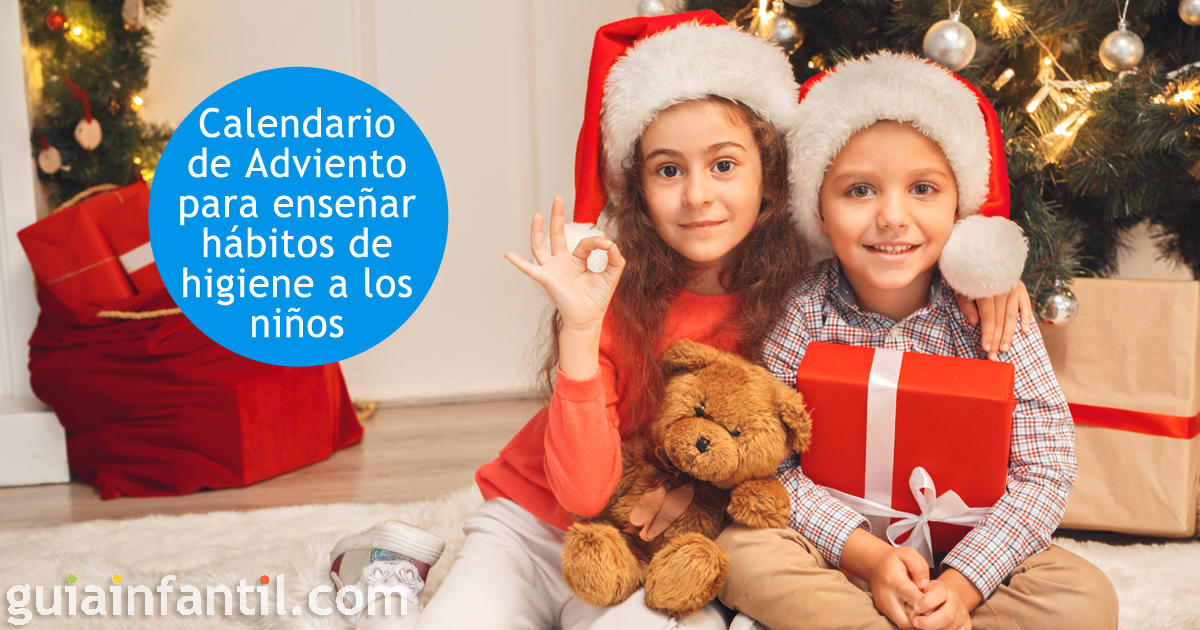 Un calendario de adviento para hacer en Navidad con niños