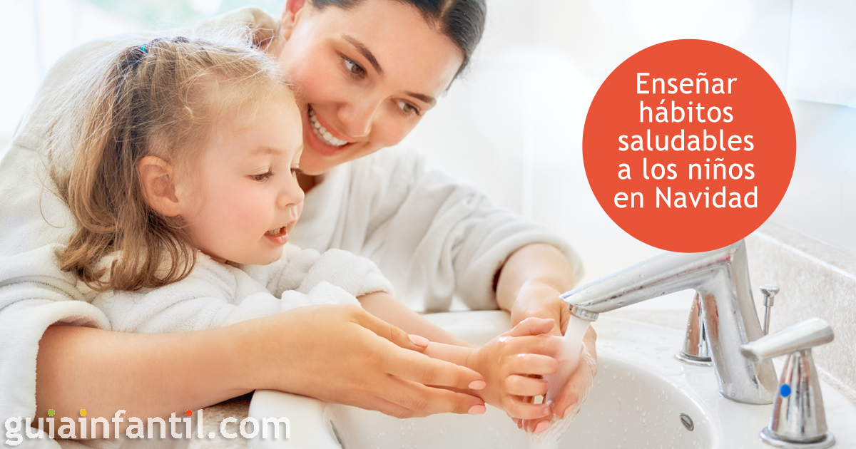 Enseñar hábitos de higiene saludables a tus hijos