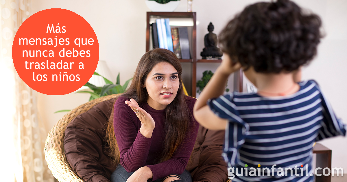 Mensajes que dañan la autoestima infantil