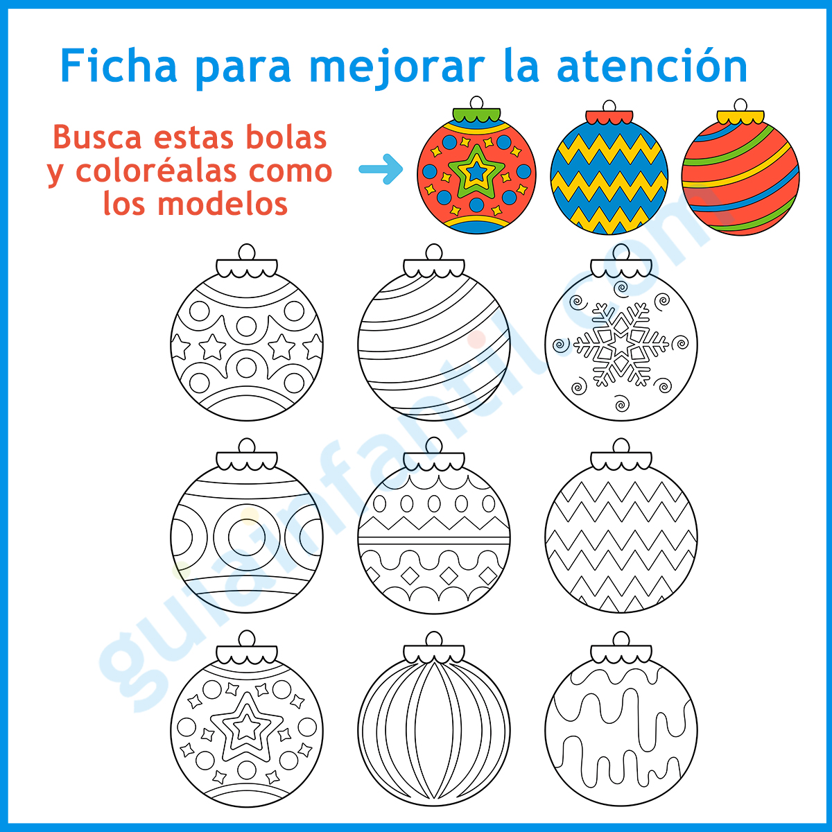 Sintético 97+ Foto ejercicios de atención para niños de 5 a 6 años pdf Mirada tensa