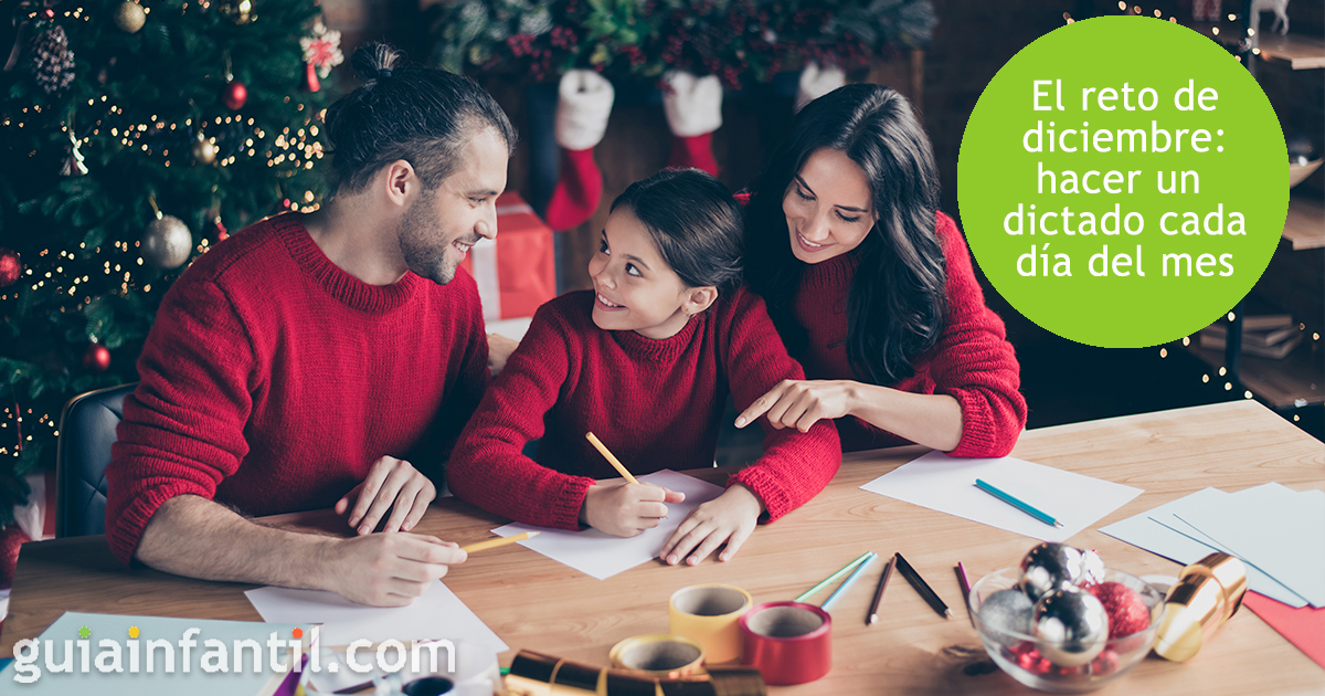 Reto de los dictados para diciembre