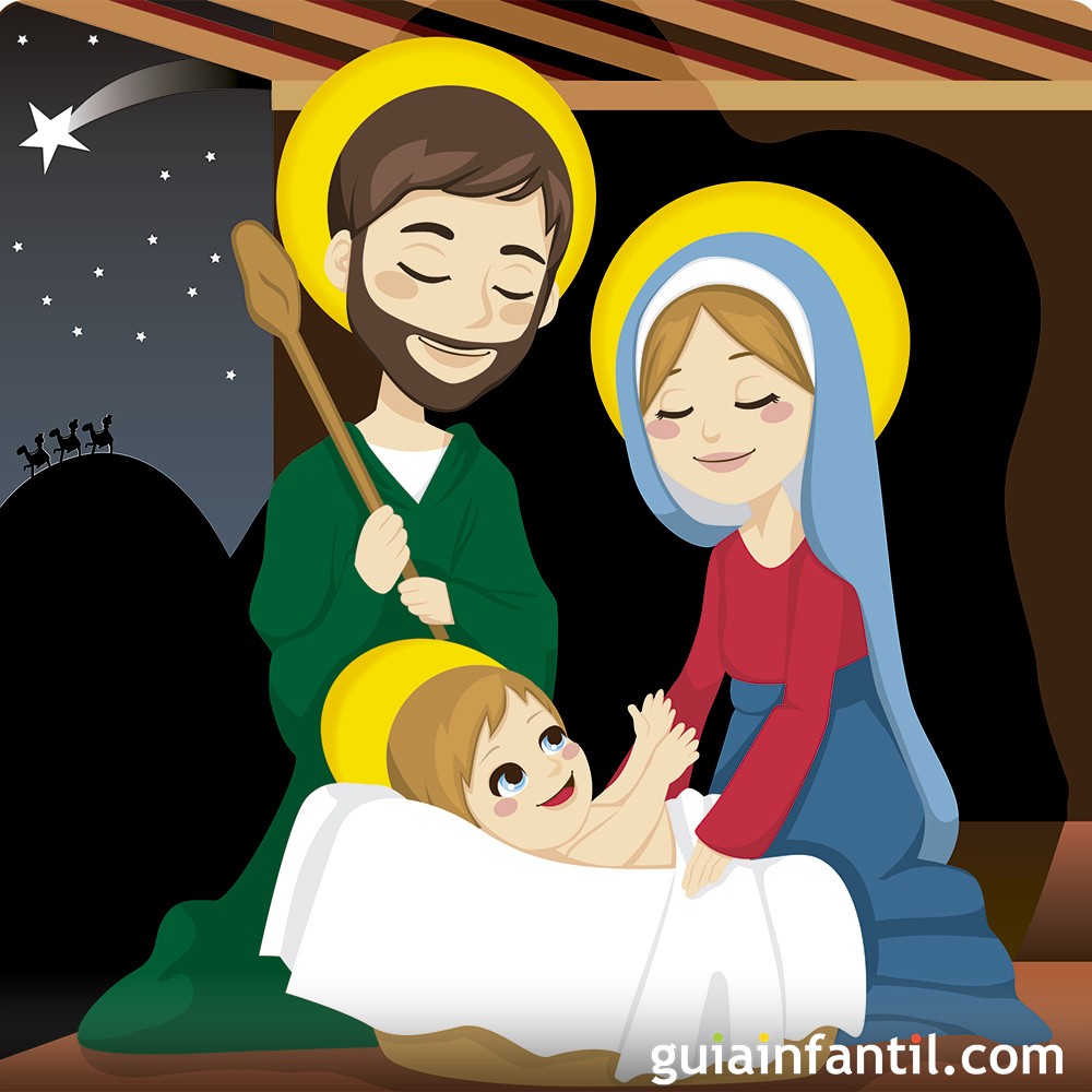 El nacimiento del niño Jesús - Poema corto de Navidad para niños