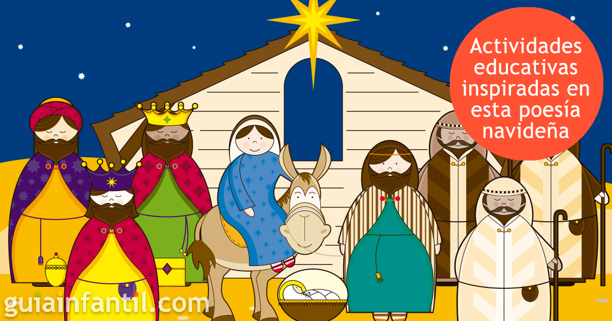 Poesía navideña del nacimiento del niño jesús