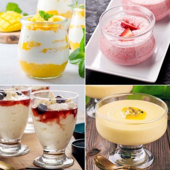 Postres individuales sin horno