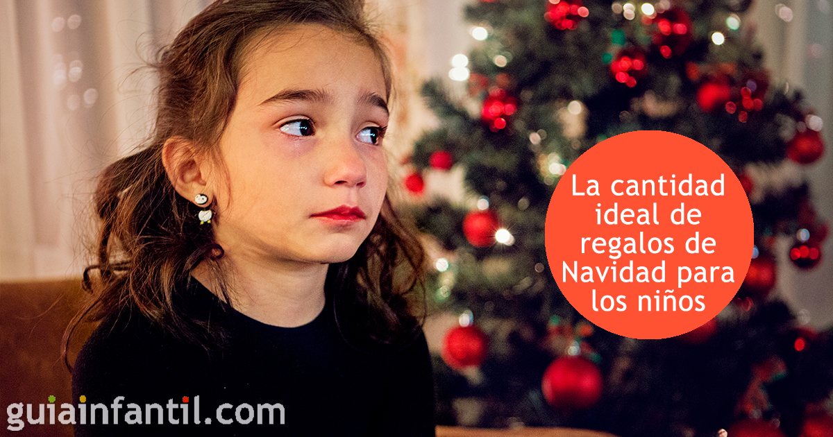 Cuántos son pocos regalos para los niños