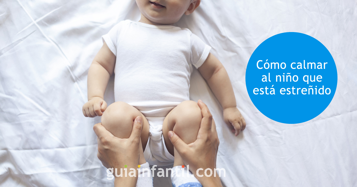 aliviar el estreñimiento en bebés