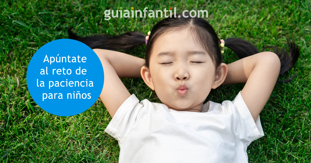 el reto de la paciencia para niños
