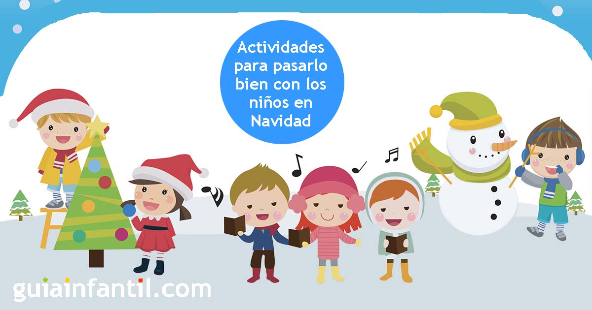 ocio navideño para niños