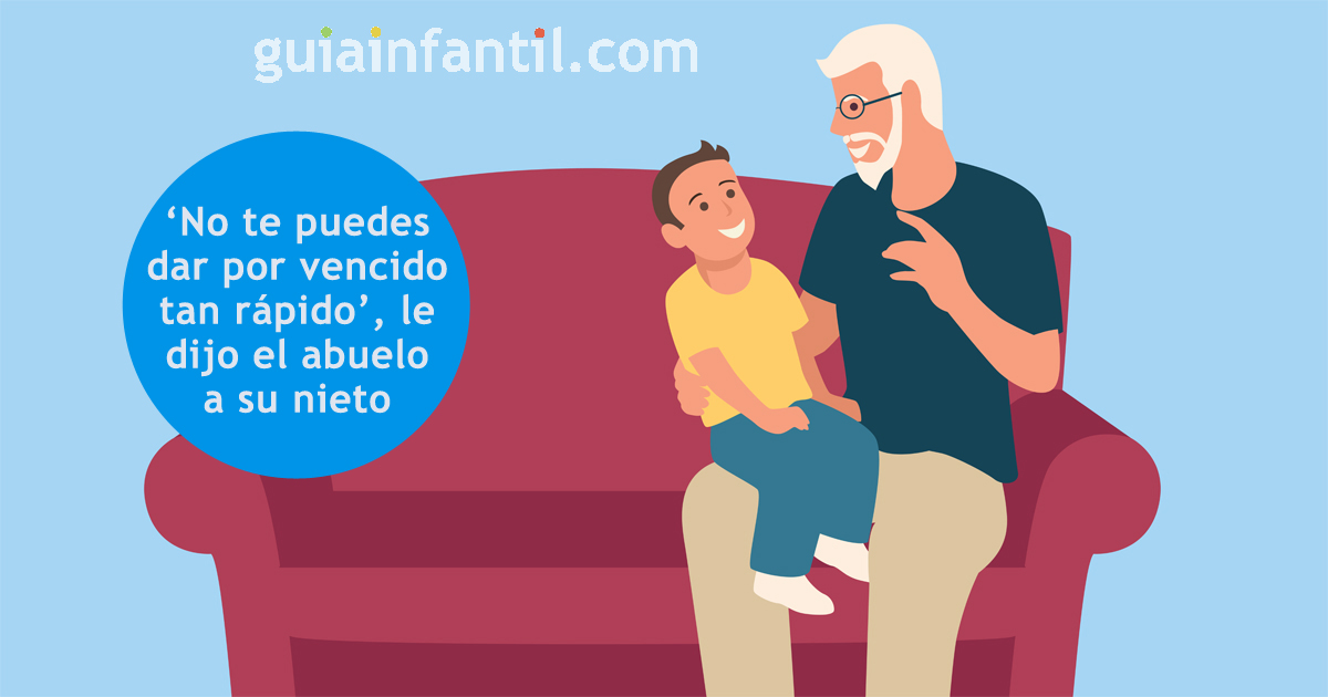 el cuento de jorge y su abuelo para no darse por vencido