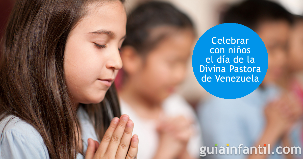Celebrar el día de la Divina Pastora con niños en casa