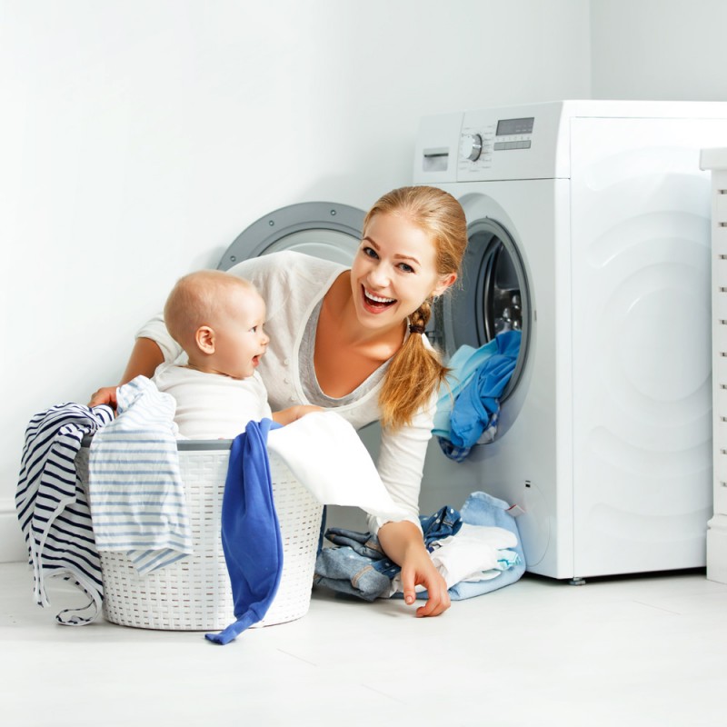 Top 79+ imagen lavar ropa de bebe en lavadora