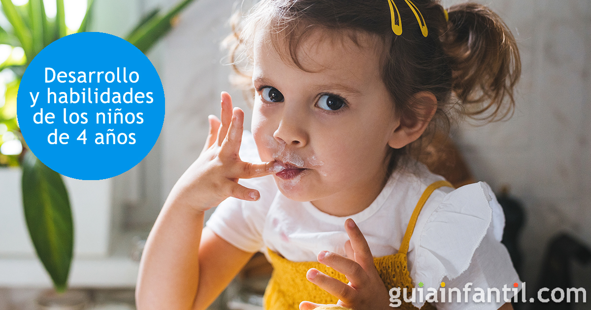 Qué aprenden los niños con 4 años