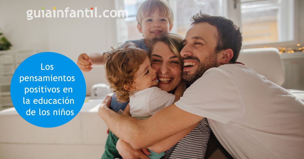 pensamientos positivos y educación