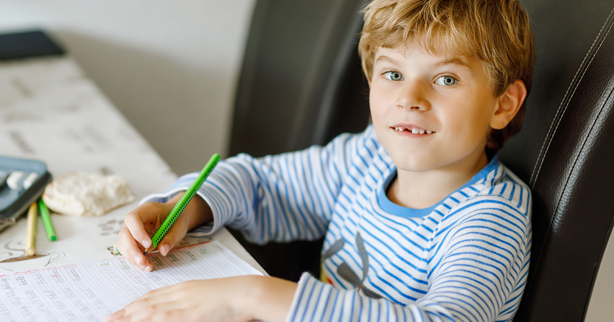 Problemas de aprendizaje de los niños al hacer los deberes
