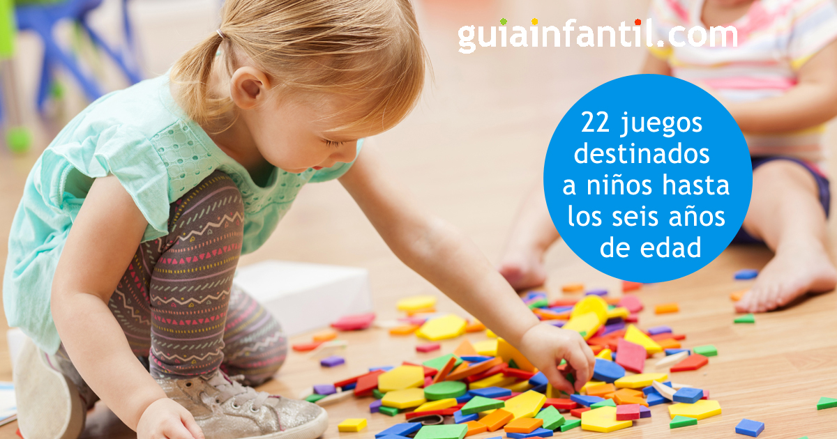 nada Plasticidad Maligno 22 juegos para niños menores de 6 años que les harán reír y aprender