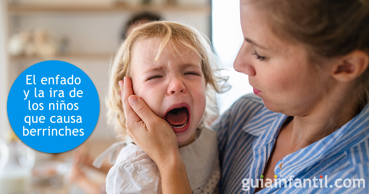 Cuando los niños están enfadados