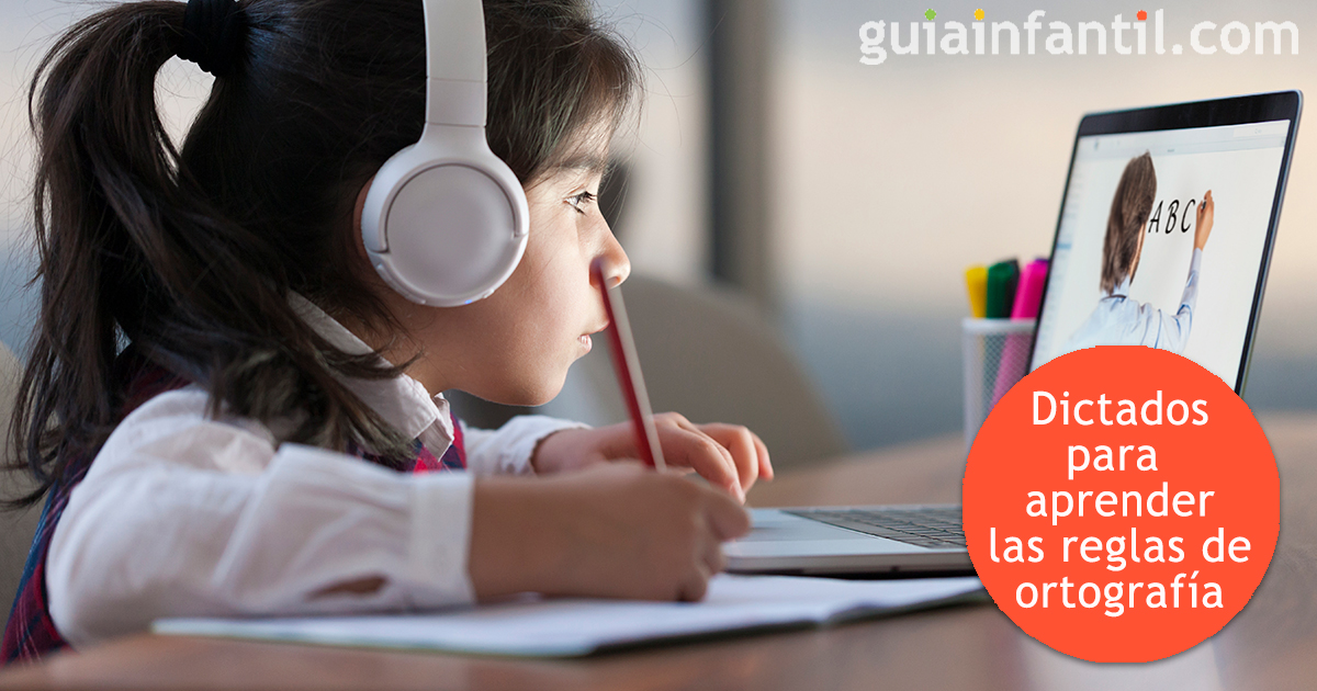 Ejercicios para repasar y dictar a tus hijos