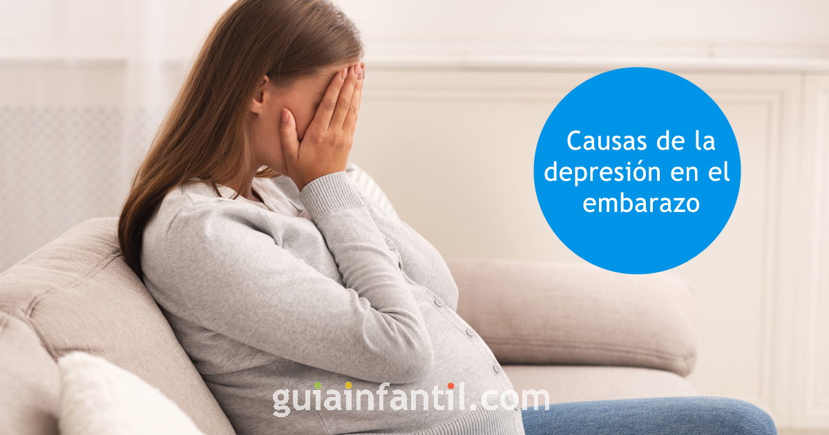 causas de la depresión en el embarazo
