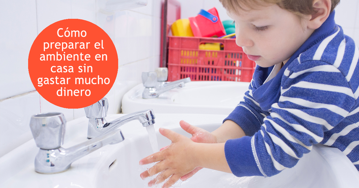 Preparar el ambiente en casa según el método Montessori