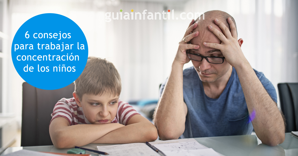 trabajar la atención y concentración de los niños