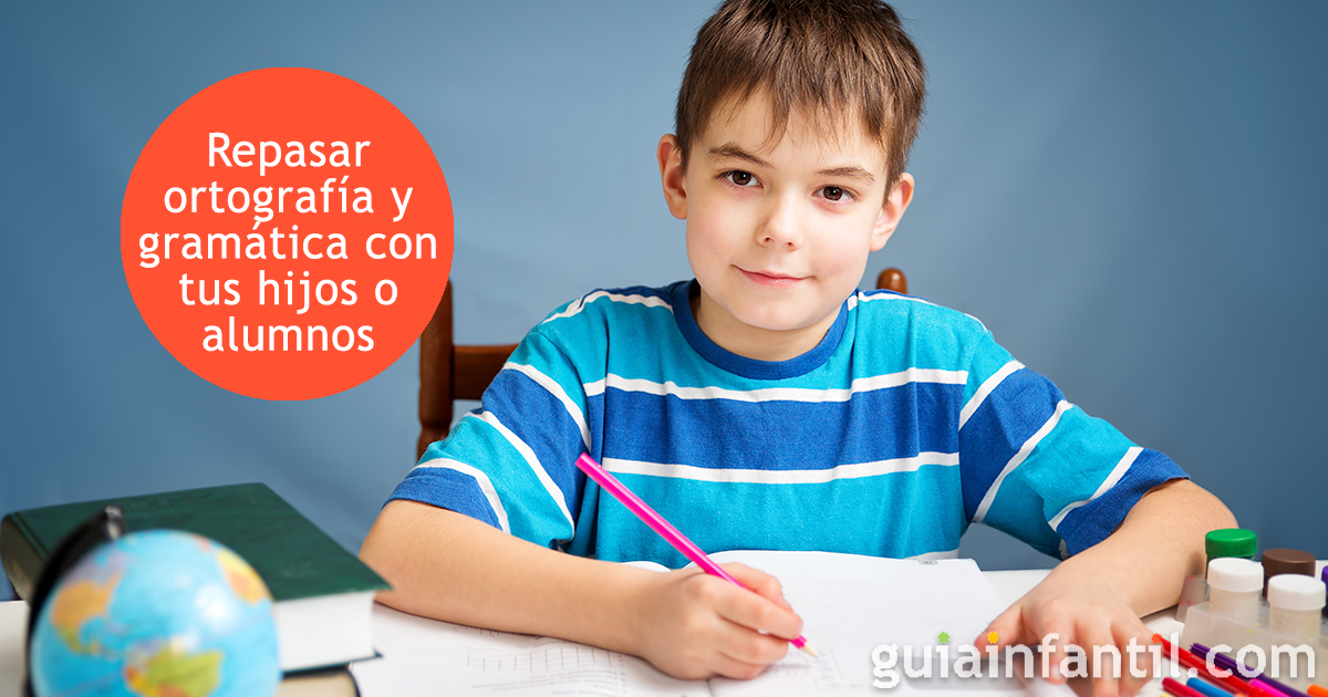 Dictados divertidos para repasar con tus hijos