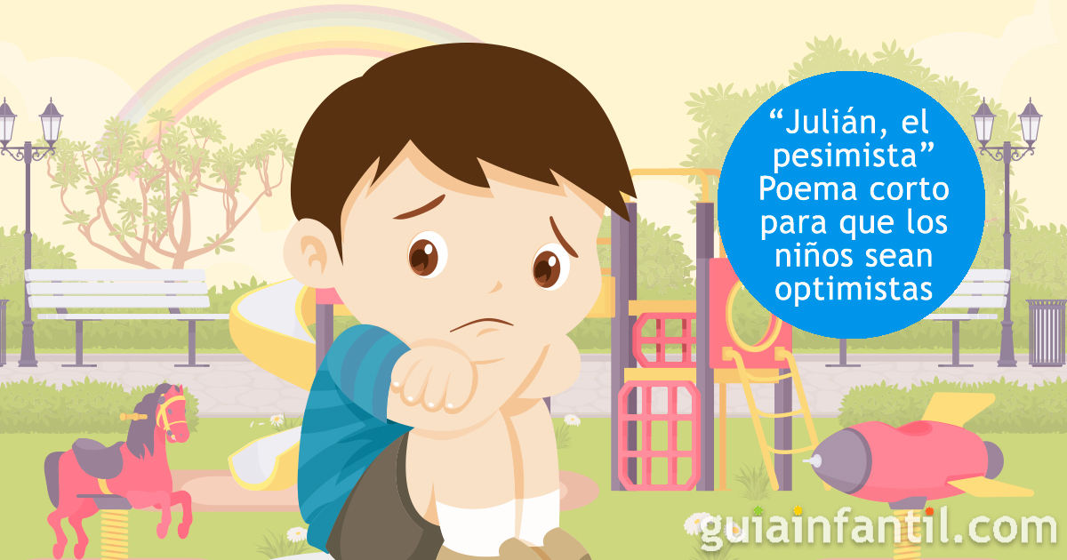 Un poema corto para los niños optimistas