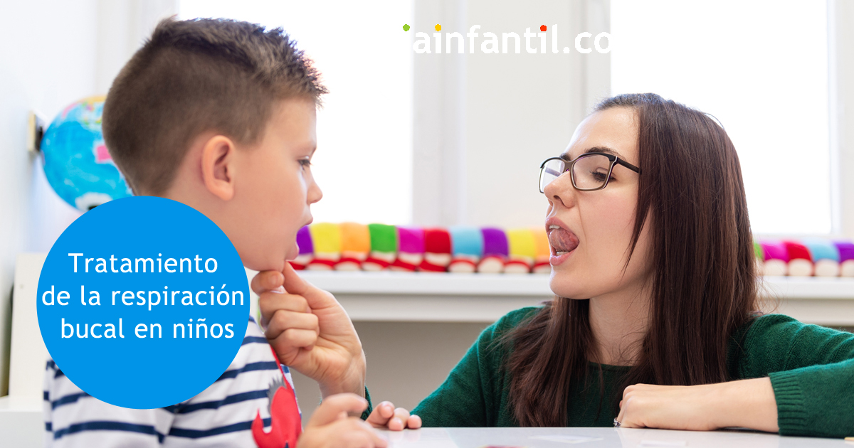 respiración bucal de los niños