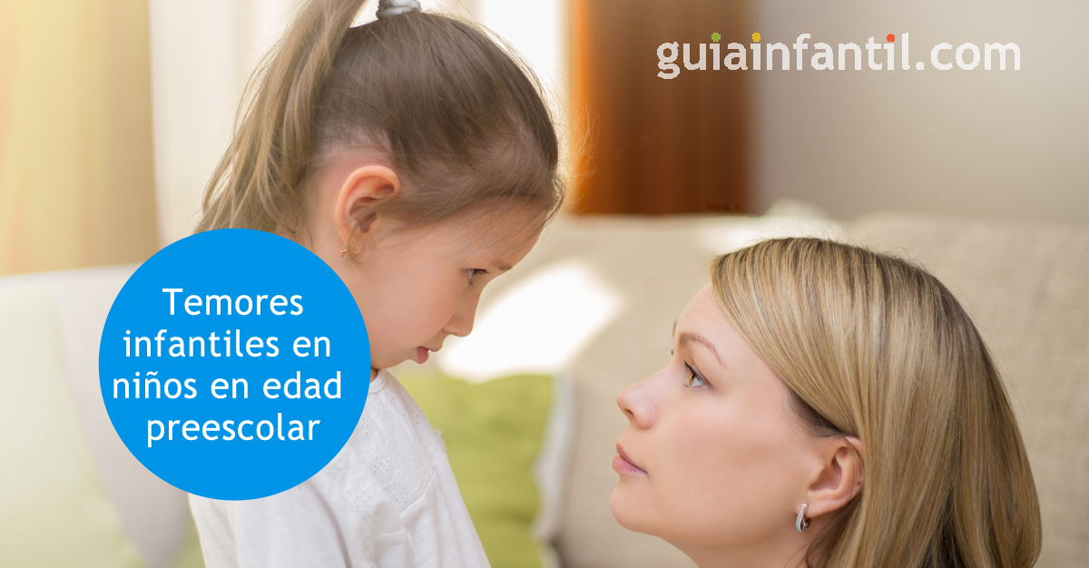 miedos infantiles en edad preescolar
