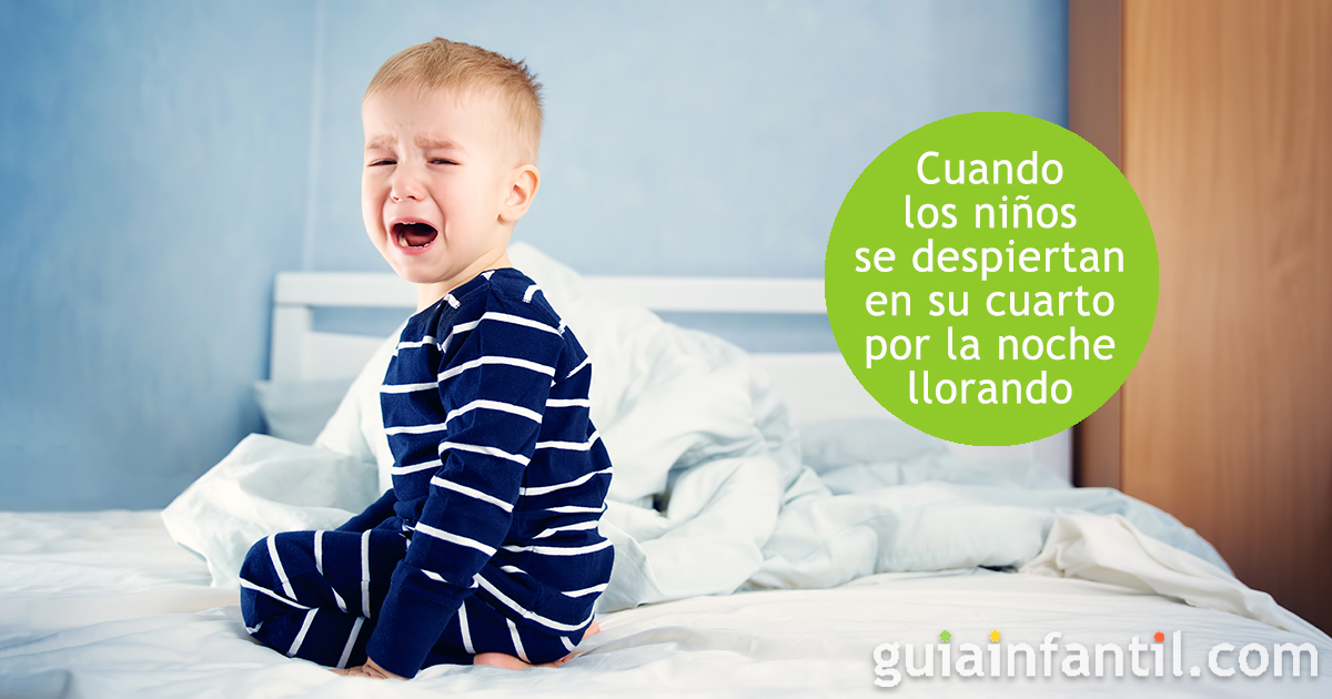 Si los niños se despiertan por la noche