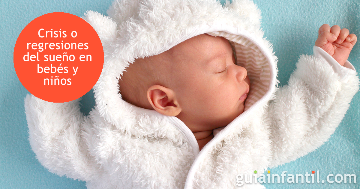 Crisis y regresiones del sueño en los bebés
