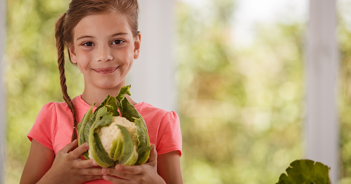 Ideas de recetas de coliflor como niños