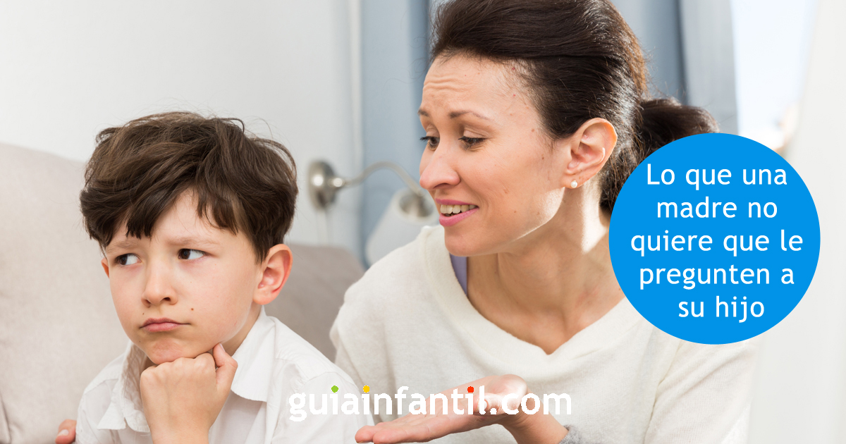 preguntas prohibidas a los niños