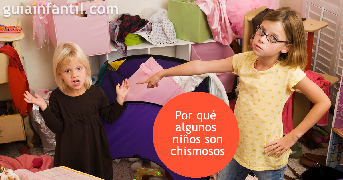 Si los niños cuentan chismes o acusan a otros