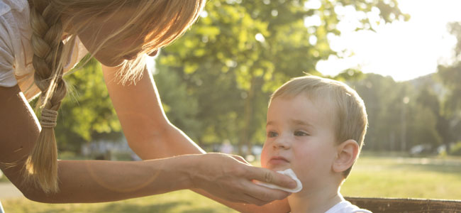 El síndrome de enterocolitis en niños
