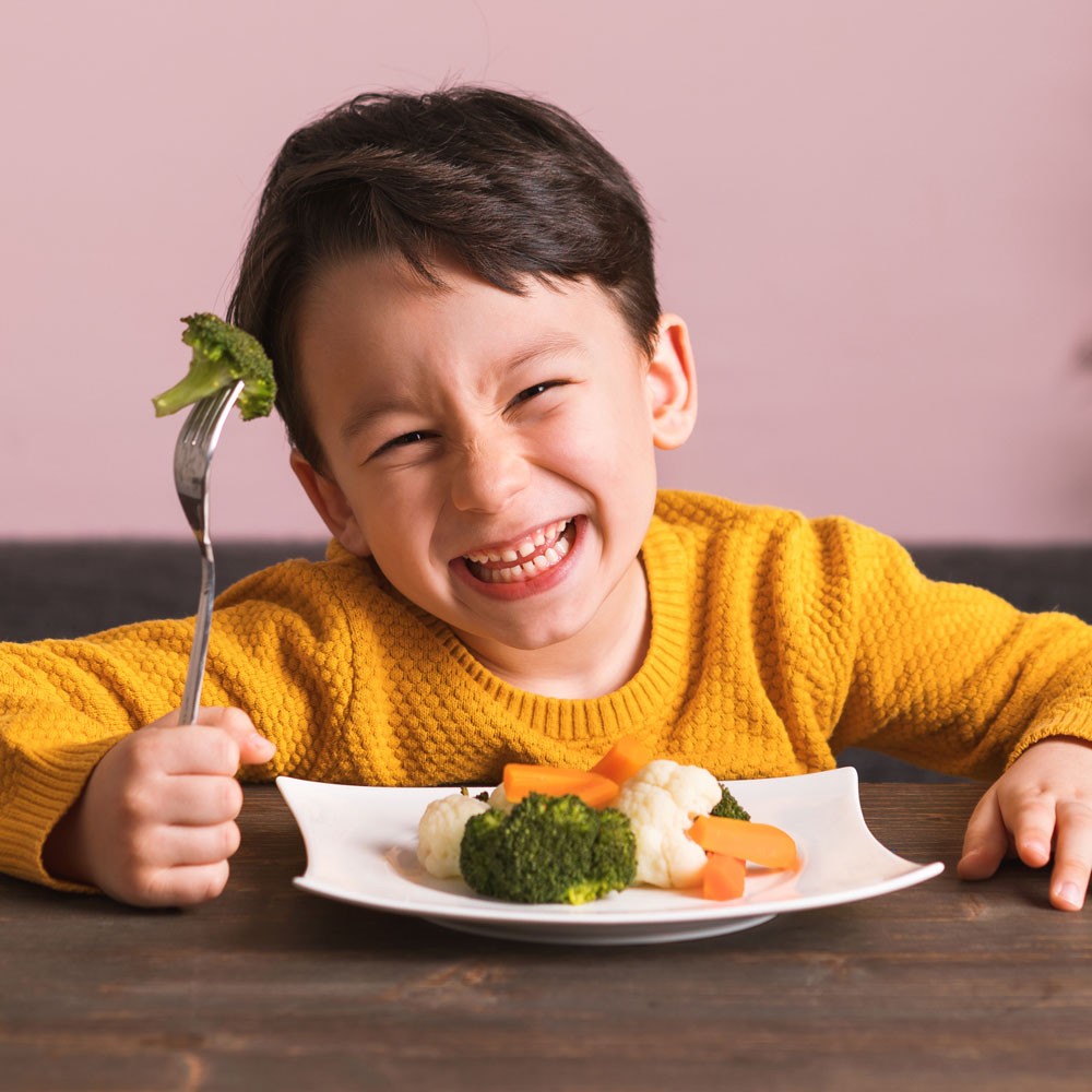 Las 7 mejores verduras para los niños