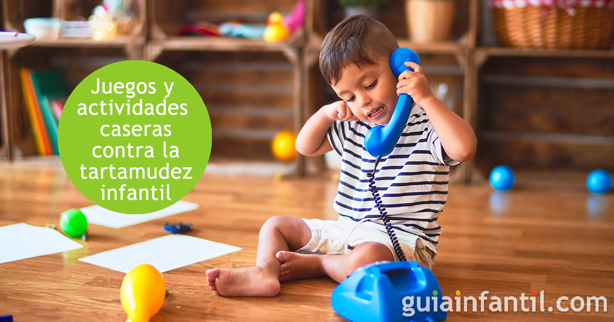 Juegos para niños con tartamudez